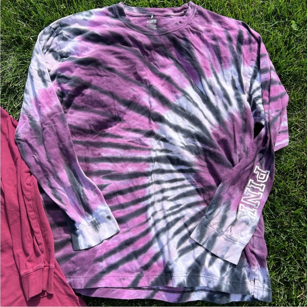 Rare VS PINK Varsity Long Sleeve Bundle - Picture 4 of 4